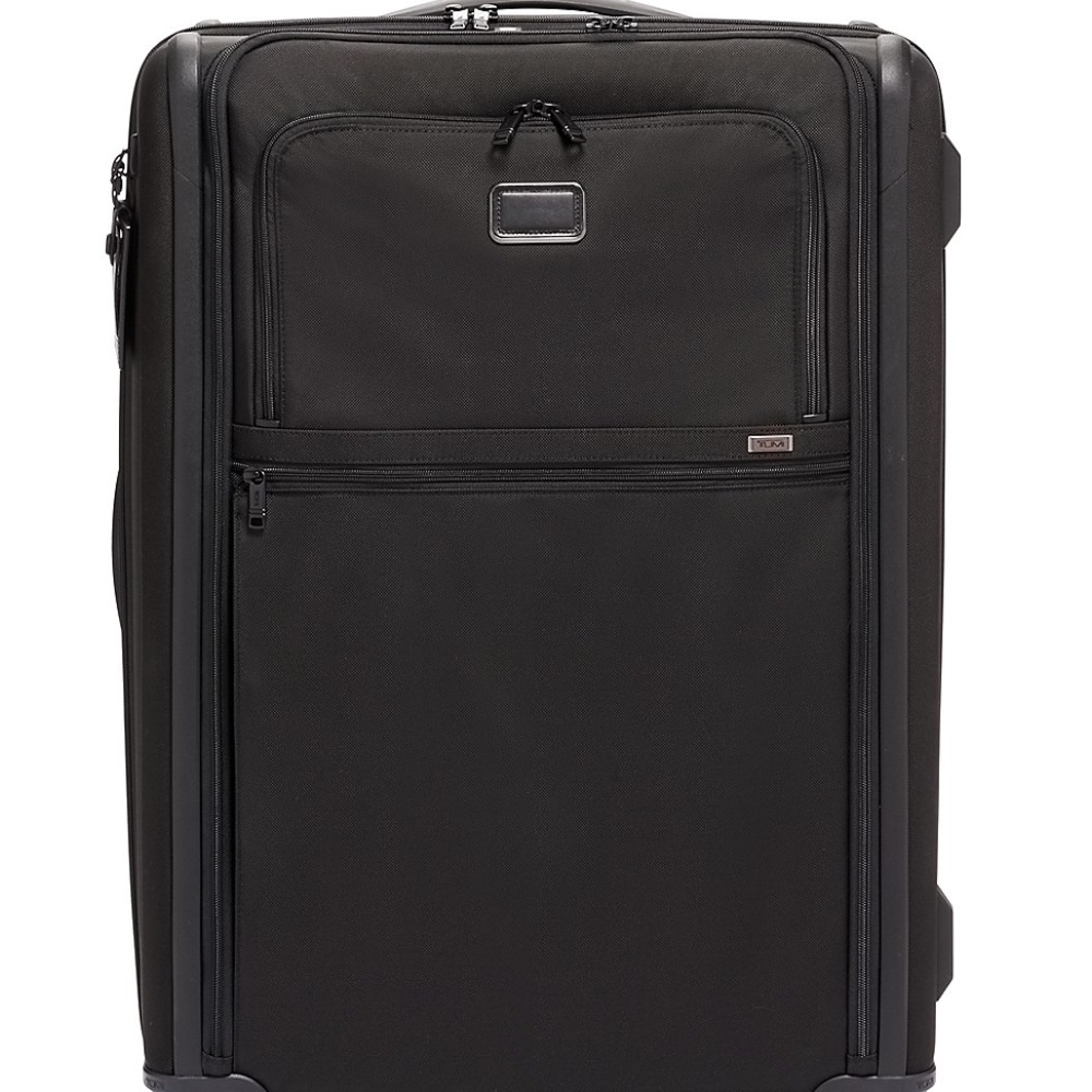 Tumi Black Luggage Durable Ballistic Nylon